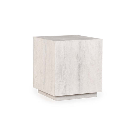 Classic Home Furniture - Layne 20" Square End Table White Wash - 51031403 - GreatFurnitureDeal