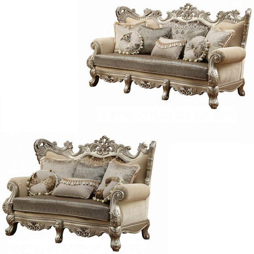 Acme Furniture - Ranita 2 Piece Sofa Set in Champagne - 51040-2SET - GreatFurnitureDeal