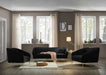Meridian Furniture - Hermosa Velvet Sofa in Black - 658Black-S - GreatFurnitureDeal