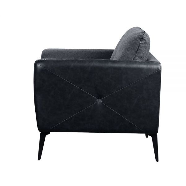 Acme Furniture - Harun 2 Piece Living Room Set in Gray - 51490-91