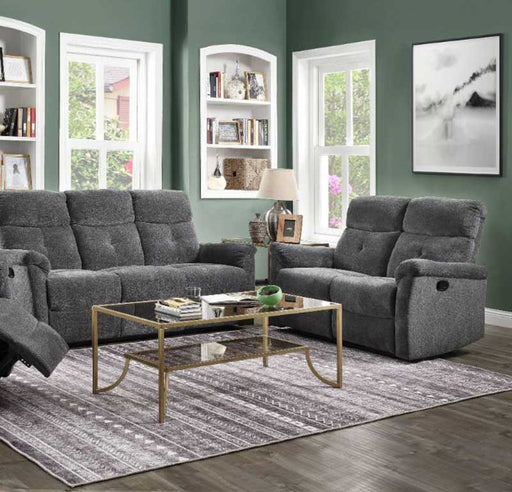 Acme Furniture - Treyton 2 Piece Living Room Set in Gray - 51815-16 - GreatFurnitureDeal