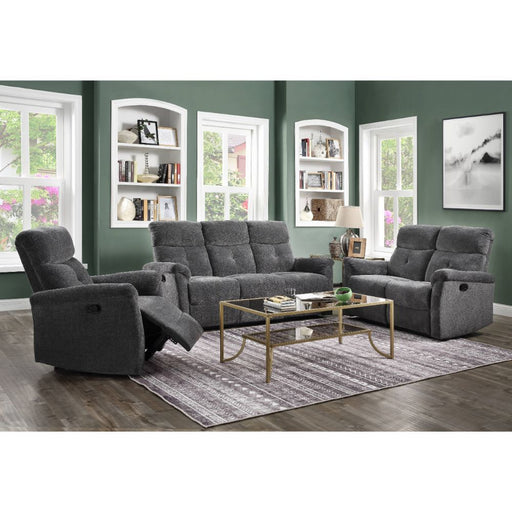 Acme Furniture - Treyton 3 Piece Living Room Set in Gray - 51815-16-17 - GreatFurnitureDeal