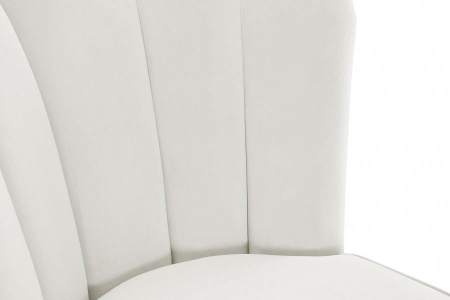 Meridian Furniture - Lily Bar Stool Set of 2 in Cream - 961Cream-C