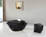 Meridian Furniture - Gemma End Table in Matte Black - 222Black-E - GreatFurnitureDeal