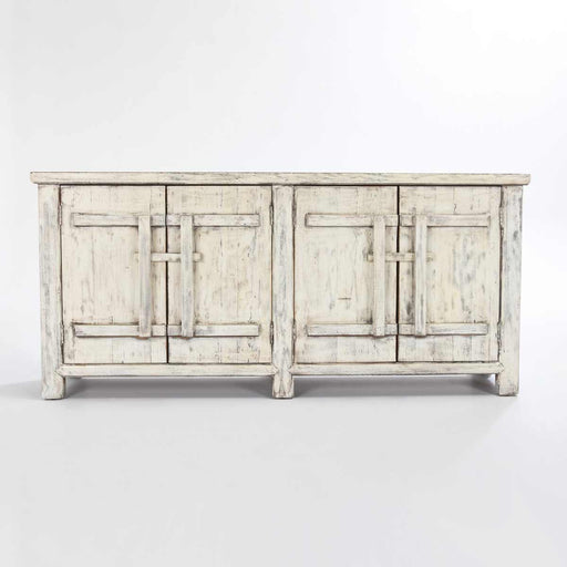 Classic Home Furniture - Lagos 4Dr Sideboard Antique White - 52003988 - GreatFurnitureDeal