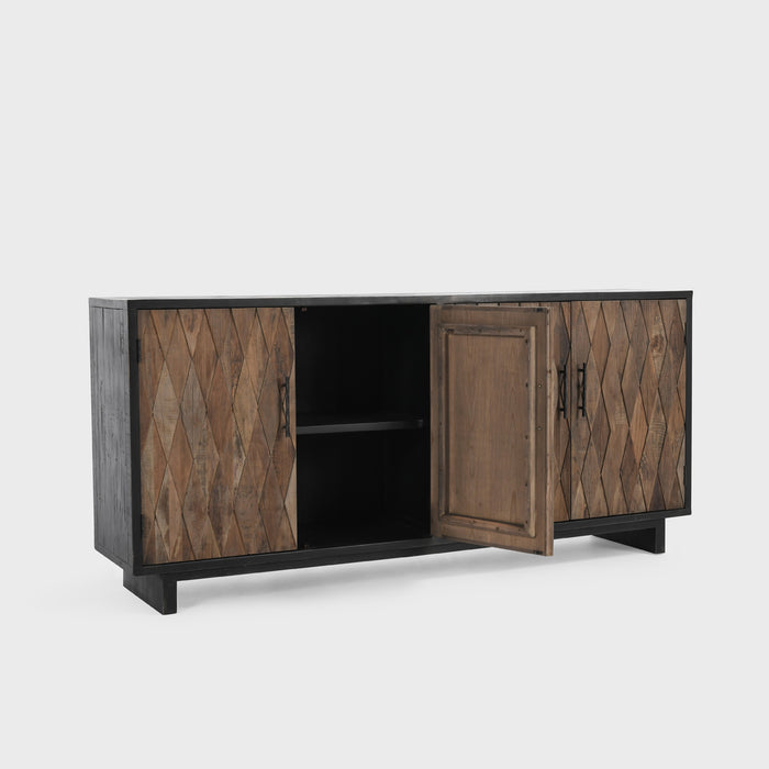 Classic Home Furniture - Anton 4Dr Sideboard Dark - 52004599