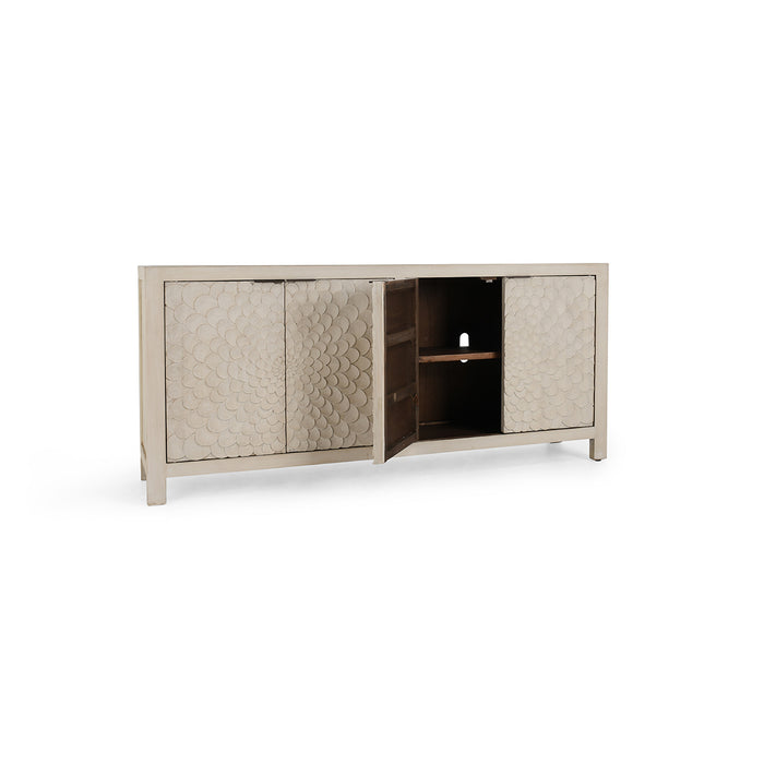 Classic Home Furniture - Astrid 4Dr Sideboard Cream - 52004638 - GreatFurnitureDeal