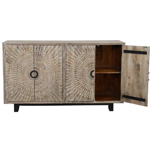 Classic Home Furniture - Vivienne 4Dr Sideboard - 52010493 - Open