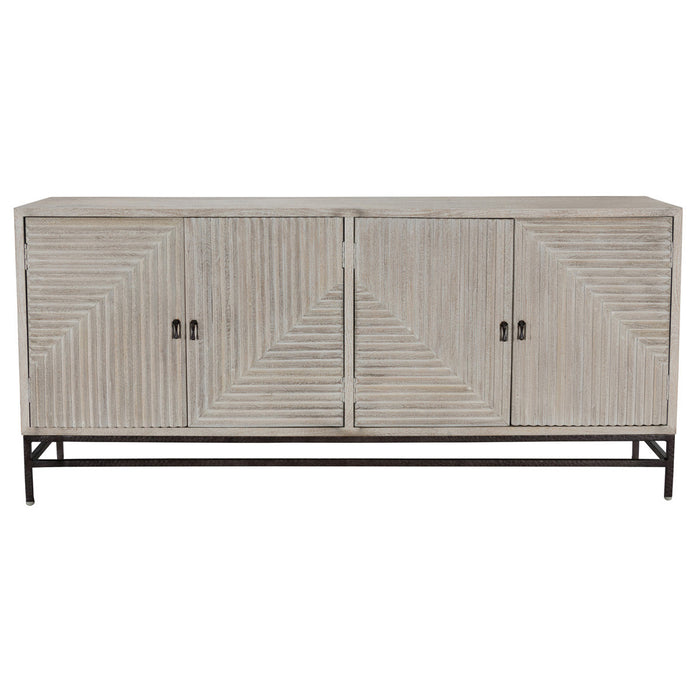 Classic Home Furniture - Finn 4 Door Sideboard 72" - 52010575 - GreatFurnitureDeal