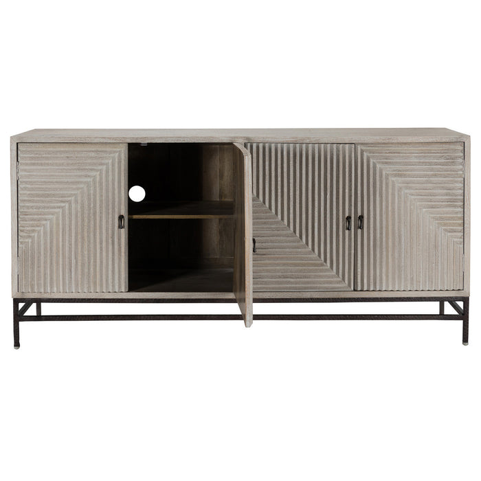 Classic Home Furniture - Finn 4 Door Sideboard 72" - 52010575 - GreatFurnitureDeal