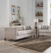 Acme Furniture - Cyndi Tan Fabric Sofa w/2 Pillows - 52055