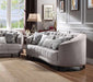 Acme Furniture - Saira Light Gray Fabric Sofa w/5 Pillows - 52060