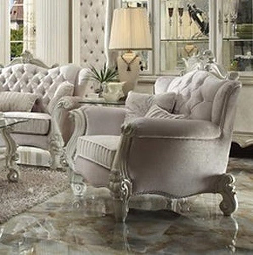 Acme Furniture - Versailles Living Room Chair with 2 Pillows - 52107 - GreatFurnitureDeal