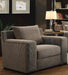 Acme Furniture - Ushury Gray Chenille Chair - 52192 - GreatFurnitureDeal