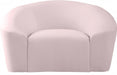 Meridian Furniture - Riley Velvet Chair in Pink - 610Pink-C - GreatFurnitureDeal