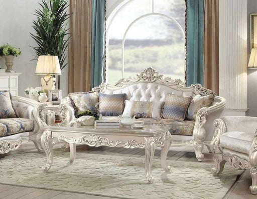 Acme Furniture - Gorsedd Antique White Sofa - 52440 - GreatFurnitureDeal