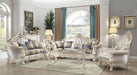 Acme Furniture - Gorsedd Antique White 3 Piece Living Room Set - 52440-41-42 - GreatFurnitureDeal