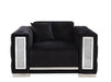 Acme Furniture - Trislar Chair w-Pillow in Black - 52527 - GreatFurnitureDeal