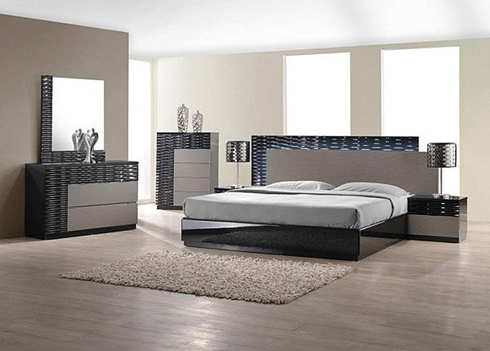 J&M Furniture - Roma 2 Drawer Dresser and Mirror - 17777-DM - GreatFurnitureDeal