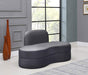 Meridian Furniture - Mitzy 3 Piece Living Room Set in Grey -  606Grey-S3SET - GreatFurnitureDeal