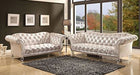 Acme Furniture - Dixie Metallic 2 Piece Sofa Set - 52780-81 - GreatFurnitureDeal