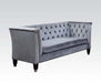 Acme Furniture - Honor Loveseat in Blue-Gray - 52786 - GreatFurnitureDeal