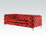 Acme Furniture - Adam Loveseat in Red - 52796