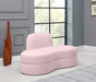 Meridian Furniture - Mitzy 3 Piece Living Room Set in Pink - 606Pink-S3SET - GreatFurnitureDeal