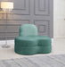Meridian Furniture - Mitzy 3 Piece Living Room Set in Mint - 606Mint-S3SET - GreatFurnitureDeal
