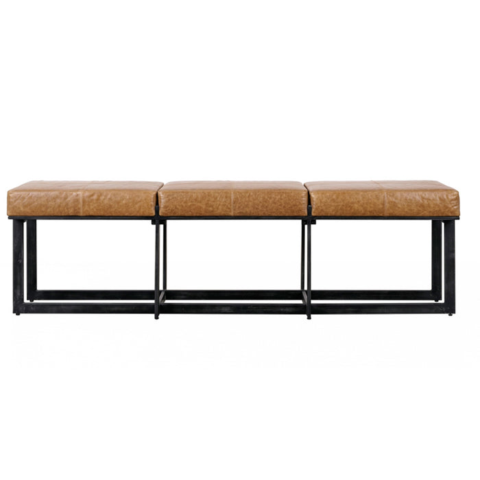 Classic Home Furniture - Calvin Narrow Bench Chestnut - 53001933 - GreatFurnitureDeal