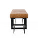 Classic Home Furniture - Calvin Narrow Bench Chestnut - 53001933 - GreatFurnitureDeal