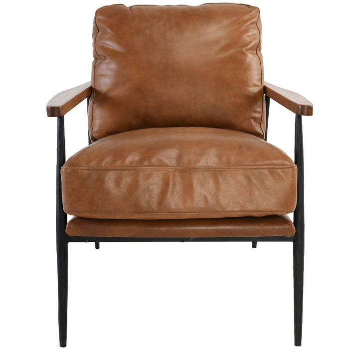 Classic Home Furniture - Christopher Club Chair in Tan - 53004197 - GreatFurnitureDeal