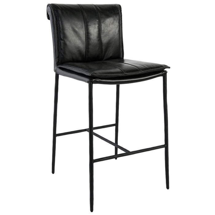 Classic Home Furniture - Mayer Counter Stool Black 26" (Set of 2) - 53004333