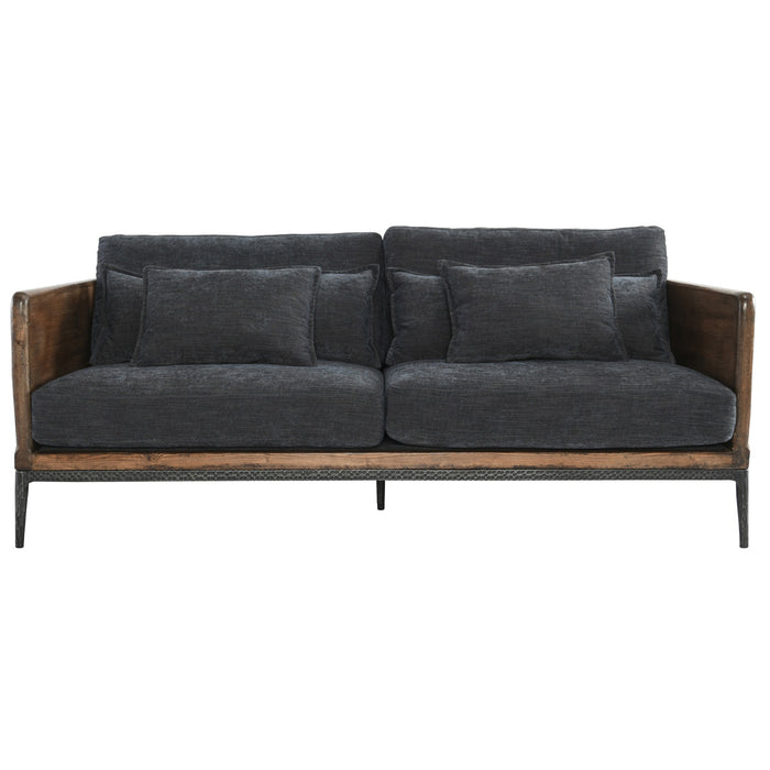 Classic Home Furniture - Renfrow Sofa Navy - 53004380 - GreatFurnitureDeal
