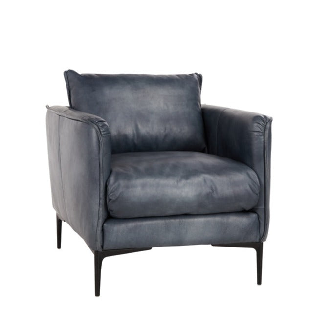 Classic Home Furniture - Abigail Club Chair Blue - 53004662 - GreatFurnitureDeal