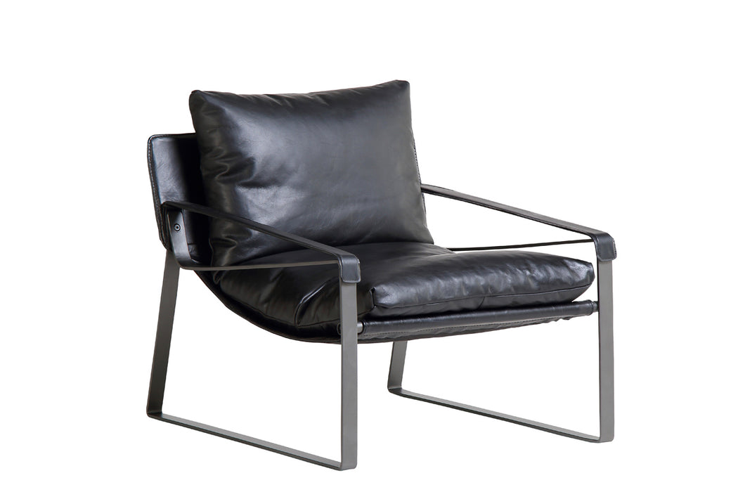 Classic Home Furniture - Morgan Accent Chair Black - 53004676 - GreatFurnitureDeal
