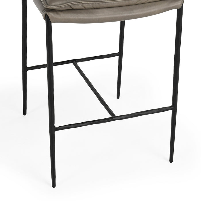 Classic Home Furniture - Mayer Counter Stool 26in Gray - 53004687 - GreatFurnitureDeal