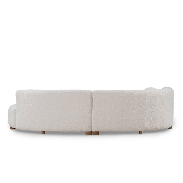 Classic Home Furniture - Octavia Sectional Ivory - 53004717