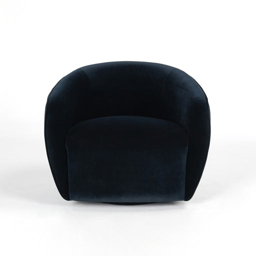 Classic Home Furniture - Harper Swivel Accent Chair in Midnight Blue - 53005244 - GreatFurnitureDeal