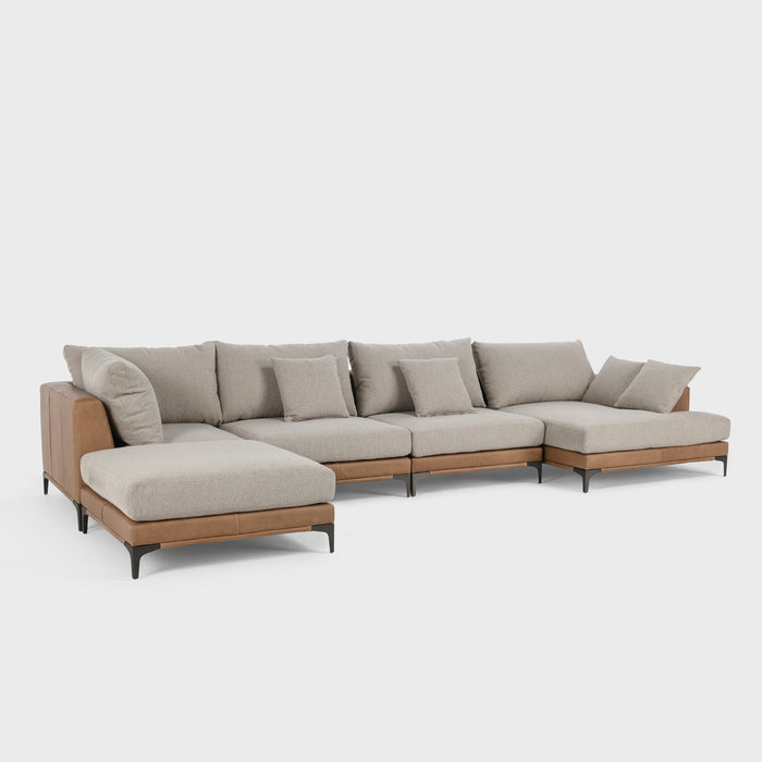 Classic Home Furniture - Sullivan 5pc Sectional MX - 53007554 - GreatFurnitureDeal