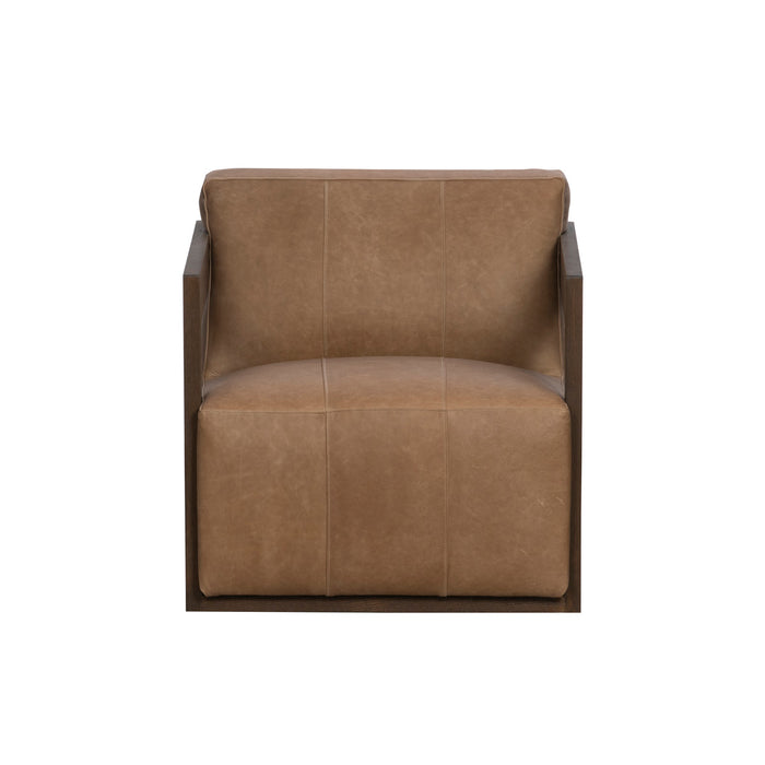 Classic Home Furniture - Joseph Swivel Accent Chair Camel MX - 53007572