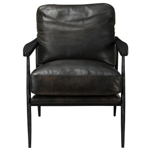 Classic Home Furniture - Christopher Club Chair Black - 53051230 - GreatFurnitureDeal