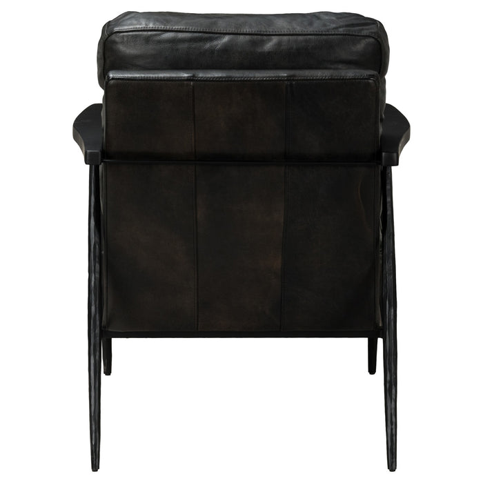 Classic Home Furniture - Christopher Club Chair Black - 53051230