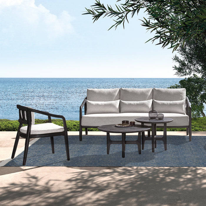 Classic Home Furniture - Aria Outdoor Sofa Black - 53051455