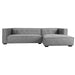 Classic Home Furniture - Element 2pc Sectional w/RAF Chaise Gray - 53051499 - GreatFurnitureDeal