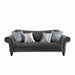 Acme Furniture - Direct Sofa w-4 Pillows in Dark Gray - 53090 - GreatFurnitureDeal
