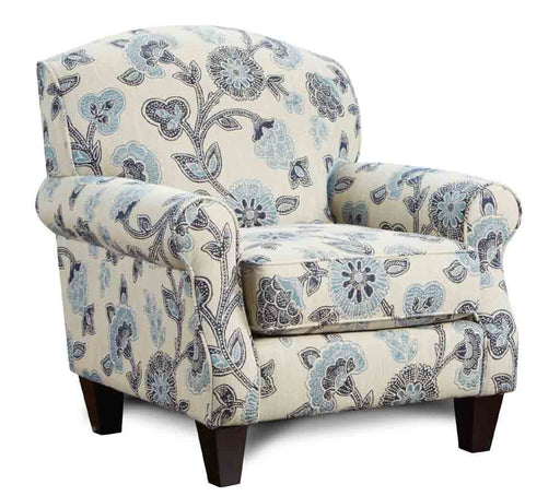 Southern Home Furnishings - Maya Indigo Chair - 532 Maya Indigo