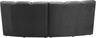 Meridian Furniture - Infinity Modular Sofa in Grey - 638Grey-2PC - GreatFurnitureDeal