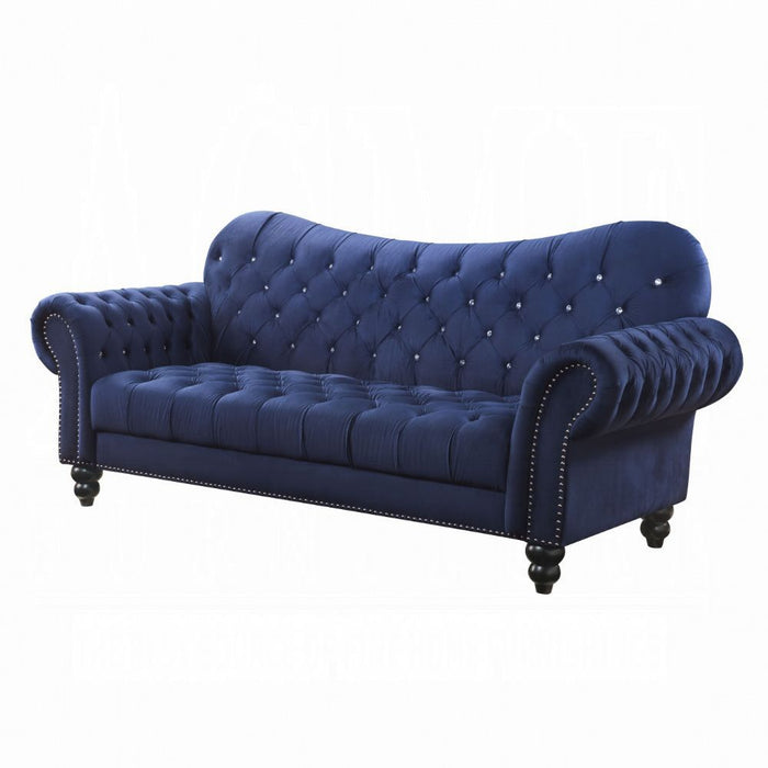 Acme Furniture - Iberis Sofa in Navy - 53405 - GreatFurnitureDeal