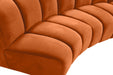 Meridian Furniture - Infinity Modular Sofa in Cognac - 638Cognac-3PC - GreatFurnitureDeal